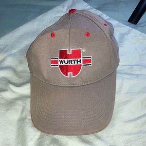 Wurth hat with Velcro back closing